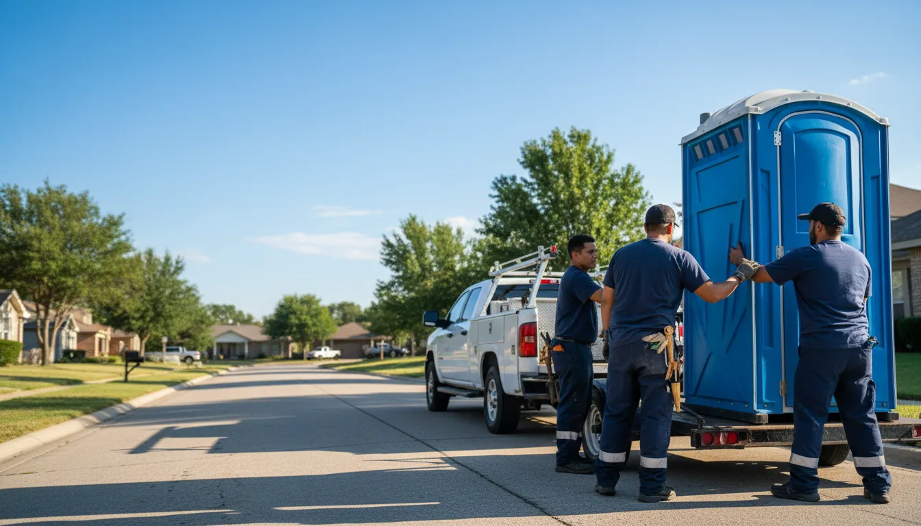 Portable Toilet Rental in Gnadenhutten, OH near me